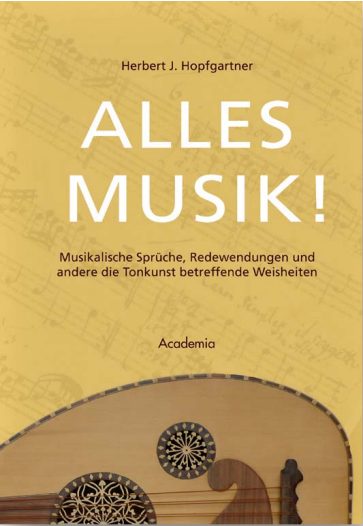 Herbert J Hopfgartner Buchcover Alles Musik